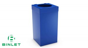 Thùng rác nhựa công cộng được sử dụng rộng rãi tại các gia đình, siêu thị và văn phòng