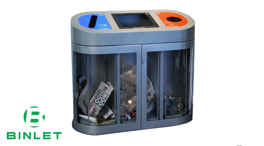 Thùng rác phân loại giúp phân loại rác trở nên dễ dàng hơn