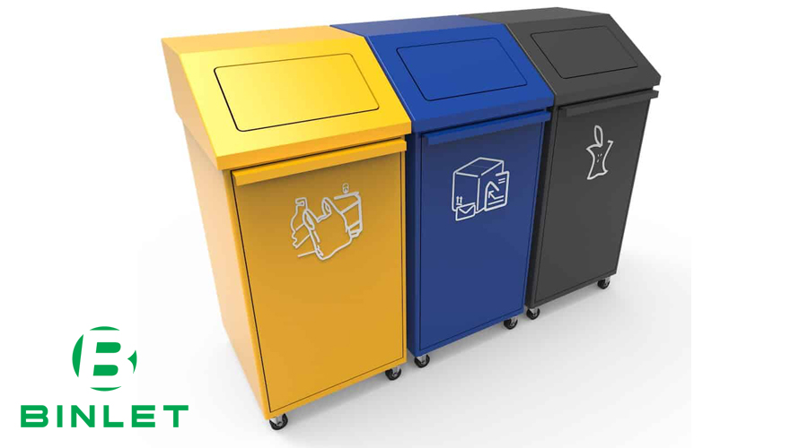 Thùng rác giúp bảo vệ vệ sinh môi trường